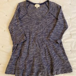 Deletta Blue Swing Top